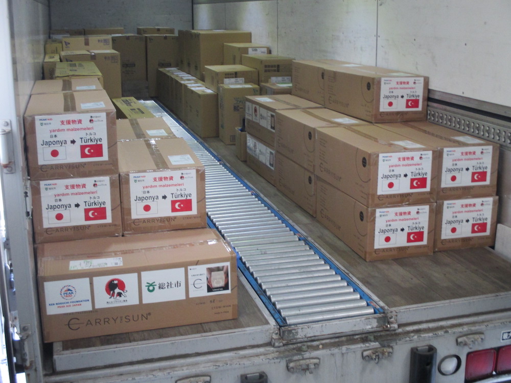 トルコ大地震支援のご報告