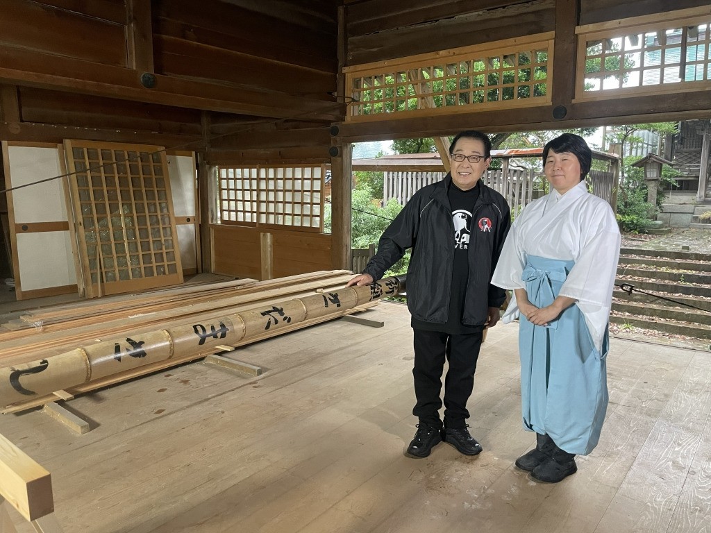 能登半島災害支援2025_8（2025年10月16 日＠輪島 重蔵神社）