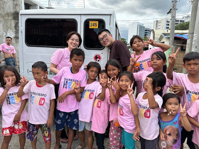 DAREDEMO HEROの助成事業活動に訪問（2025年10月17日＠フィリピン・セブ島）